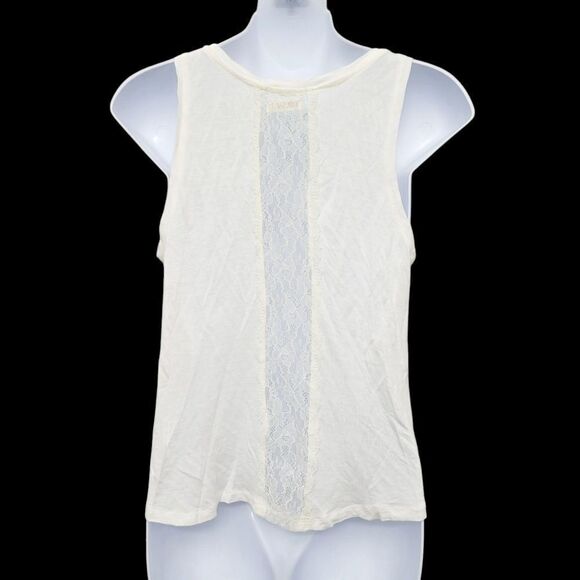 2/$20 Ardene White Feather Graphic Tank Top Size: M - Picture 3 of 8